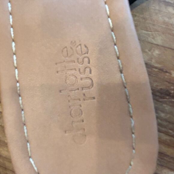 Charlotte Russe Sandals Black Rope Flats Flip Flops Size 7 - Picture 5 of 12